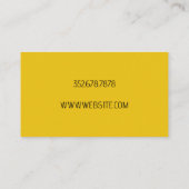 Visitekaartje Magicien Poker (Achterkant)