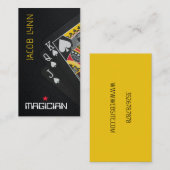 Visitekaartje Magicien Poker (Voorkant / Achterkant)