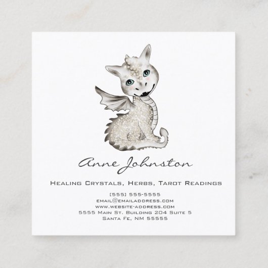 Visitekaartje Magick Dragon (Achterkant)