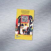 Visitekaartje Magneet Set van promotionele Kaarten (Voorbeeld)