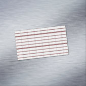 Visitekaartje Magnet Magnetisch Visitekaartje (Voorbeeld)