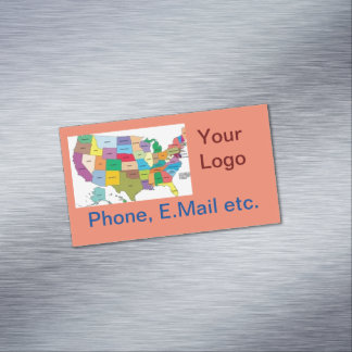 Visitekaartje Magnet Magnetisch Visitekaartje