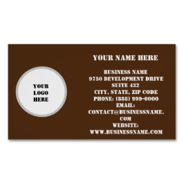 Visitekaartje Magnet Magnetisch Visitekaartje