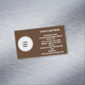 Visitekaartje Magnet Magnetisch Visitekaartje (Voorbeeld)