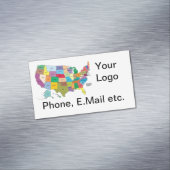 Visitekaartje Magnet Magnetisch Visitekaartje (Voorbeeld)