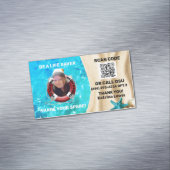 Visitekaartje Magnet Magnetisch Visitekaartje (Voorbeeld)