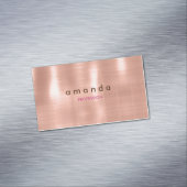 Visitekaartje Magnetisch Visitekaartje (Voorbeeld)