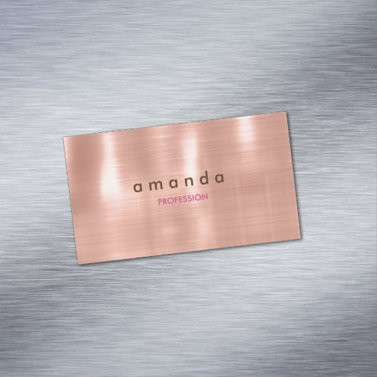 Visitekaartje Magnetisch Visitekaartje (Voorbeeld)