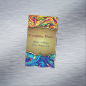 visitekaartje magnetische kleuren magnetisch visitekaartje (Voorbeeld)