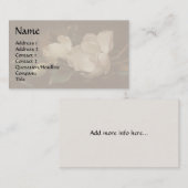 Visitekaartje Magnolia Flowers (Voorkant / Achterkant)