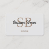 Visitekaartje makelaar in onroerend goed | makelaa (Achterkant)