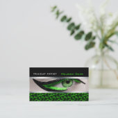 Visitekaartje maken van artistieke zout (Staand voorkant)