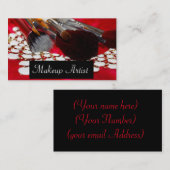 Visitekaartje/Makeup Artist Visitekaartje (Voorkant / Achterkant)