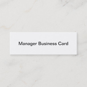 Visitekaartje Manager
