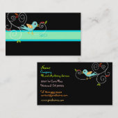 Visitekaartje, marketingbedrijf visitekaartje (Voorkant / Achterkant)