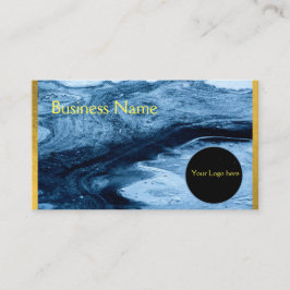 Visitekaartje Marmer Blue