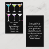 Visitekaartje - Martinis Gaat, Gaat, WEG (Voorkant / Achterkant)