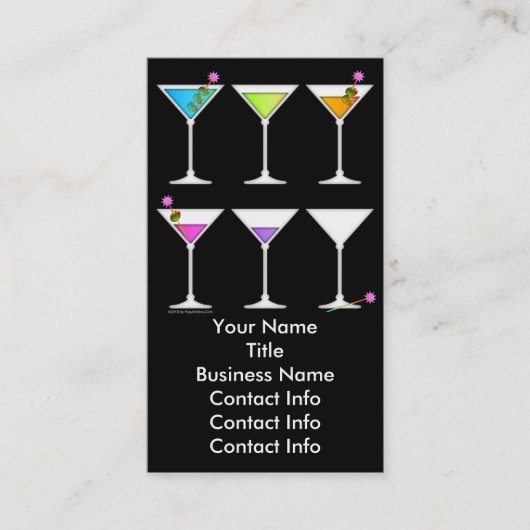Visitekaartje - Martinis Gaat, Gaat, WEG (Voorkant)