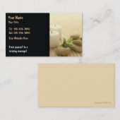 Visitekaartje massage (Voorkant / Achterkant)