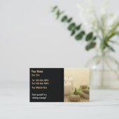 Visitekaartje massage (Staand voorkant)