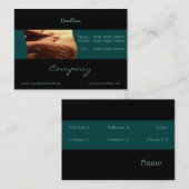 Visitekaartje massage (Voorkant / Achterkant)