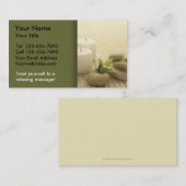 Visitekaartje massage (Voorkant / Achterkant)