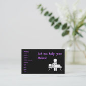 Visitekaartje massage (Staand voorkant)