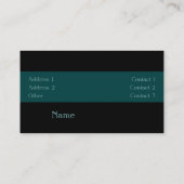 Visitekaartje massage (Achterkant)