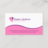 Visitekaartje massage (Voorkant)