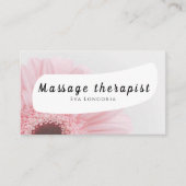Visitekaartje massagetherapeut (Voorkant)