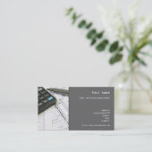 visitekaartje "Mechanische ingenieur" (Staand voorkant)