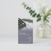 visitekaartje "Mechanische ingenieur" (Staand voorkant)