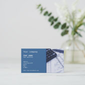 visitekaartje "Mechanische techniek" (Staand voorkant)