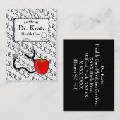 Visitekaartje medische gezondheidszorg (Voorkant / Achterkant)