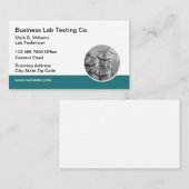 Visitekaartje Medische labtestservices (Voorkant / Achterkant)