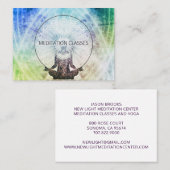 Visitekaartje Meditation Instructor (Voorkant / Achterkant)