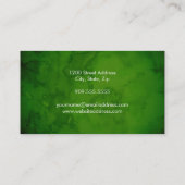 Visitekaartje Meditation Instructor (Achterkant)