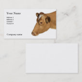 Visitekaartje melkkoeien (Voorkant / Achterkant)