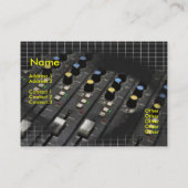 Visitekaartje mengbureau (Achterkant)