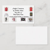 Visitekaartje met 3,5 x 2,0 inch op basis van artf (Voorkant / Achterkant)