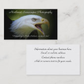 Visitekaartje met adelaar (Voorkant / Achterkant)