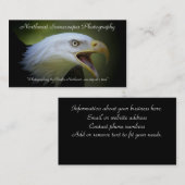 Visitekaartje met adelaar (Voorkant / Achterkant)