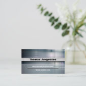 visitekaartje met bedrijfsstijl (Staand voorkant)