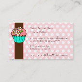 Visitekaartje met blote perskoeken (Achterkant)