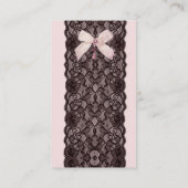 Visitekaartje met Blush Lace (Achterkant)