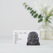 visitekaartje met Boeddha (Staand voorkant)