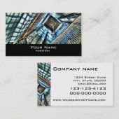 Visitekaartje met drijfas (Voorkant / Achterkant)