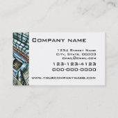 Visitekaartje met drijfas (Achterkant)