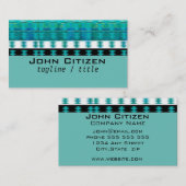 visitekaartje met dubbele zijde, aangepaste patroo (Voorkant / Achterkant)