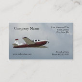 Visitekaartje met één motorvlak (Voorkant)